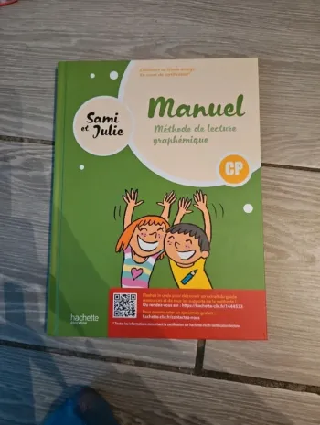 Livre de lecture scolaire  cp sami et julie