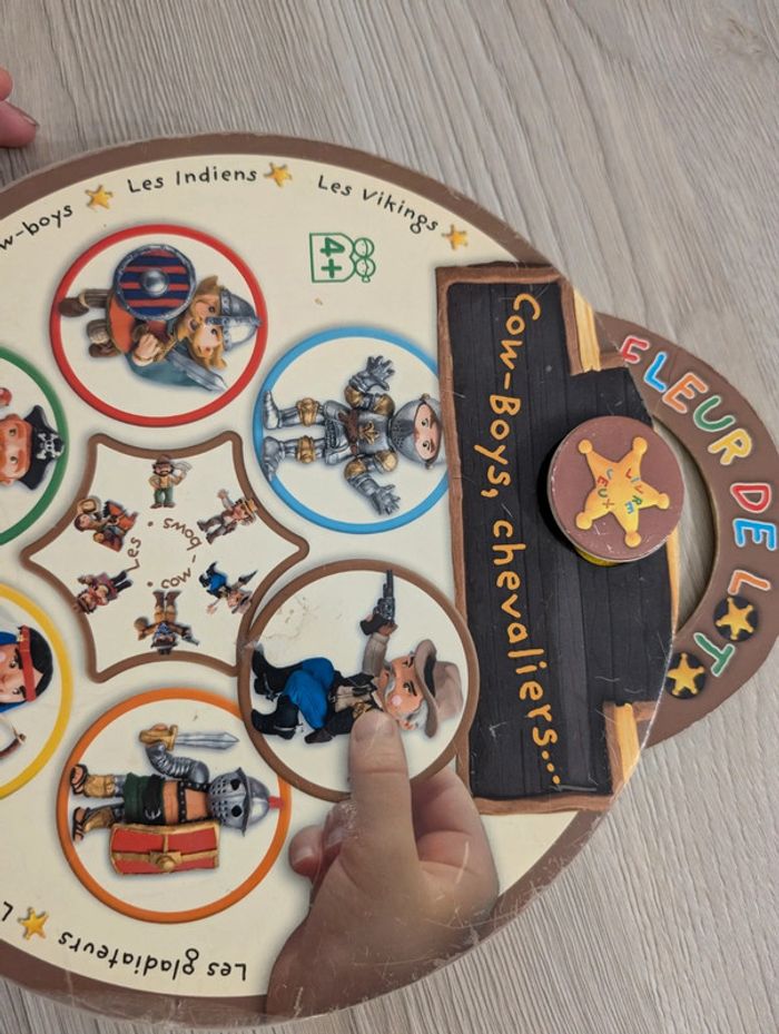 Jeu de loto en livre cowboy chevalier indien - photo numéro 2