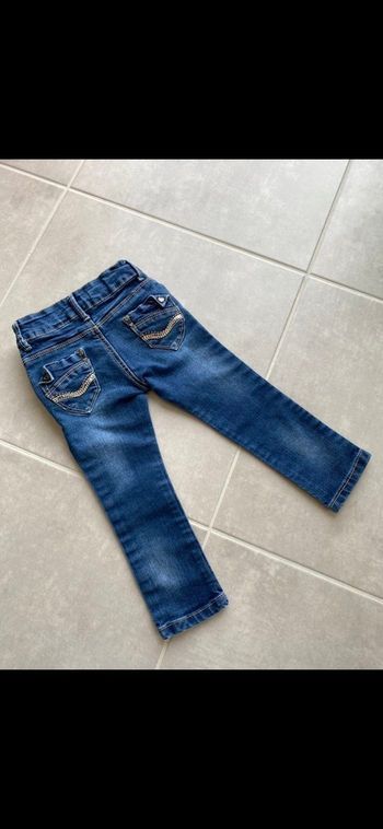 Jean avec paillettes 24 mois