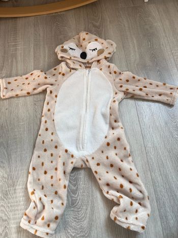 Combinaison polaire pyjama bébé fille 18 mois