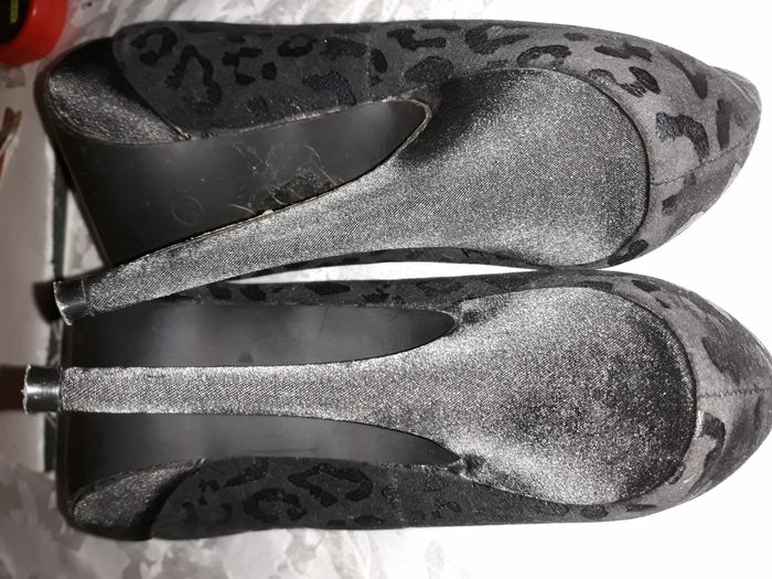 Faby27800 Chaussures escarpins "Belle Women"  Imprimé Animal Noir et gris Pointure 39 - photo numéro 7