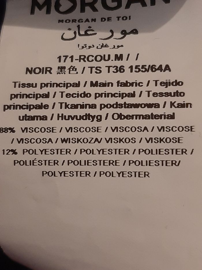 Robe noire Morgan - photo numéro 4