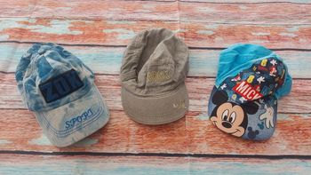 Lot de 3 casquettes garçon