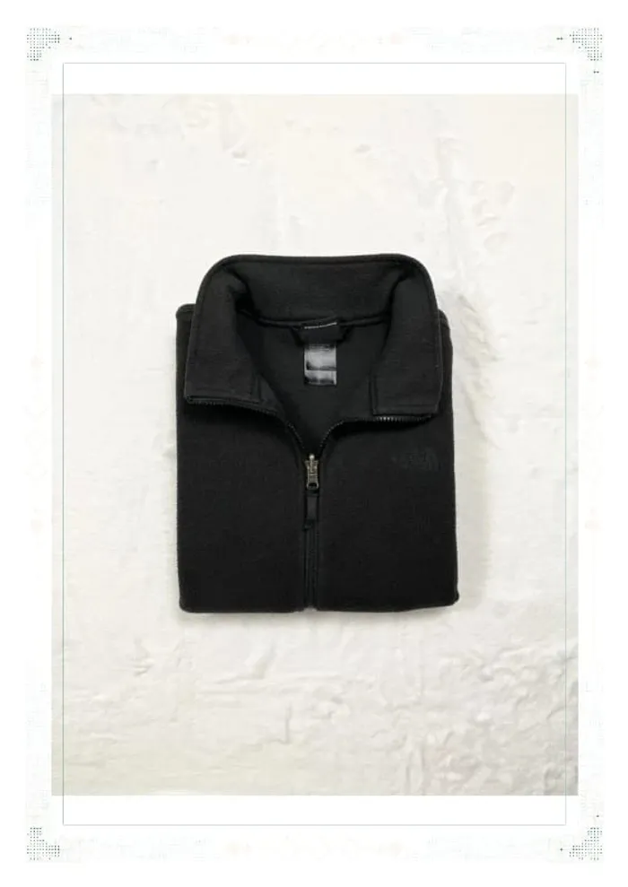 The North Face polaire full zip noire enfant garçon 12 ans polyester - photo numéro 12