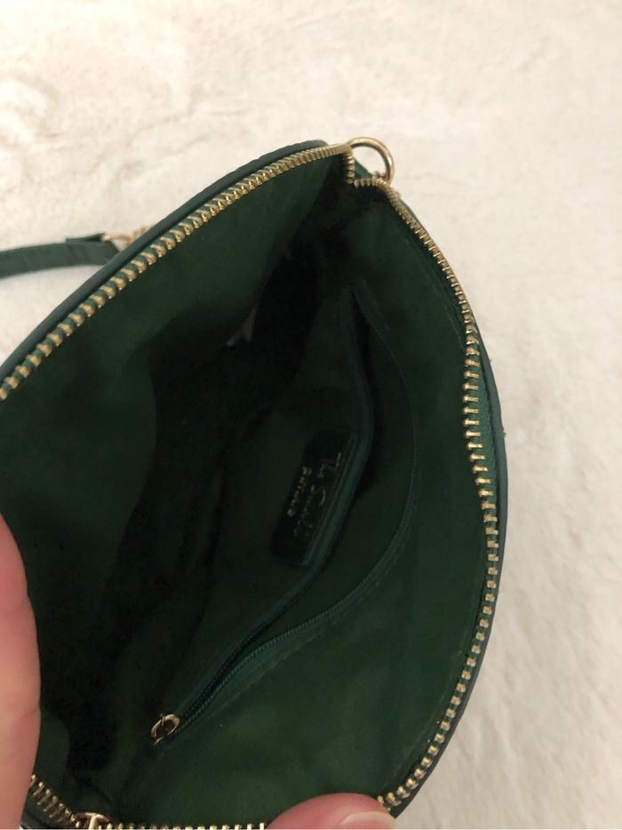 Sac vert sapin chaînette dorée - photo numéro 5