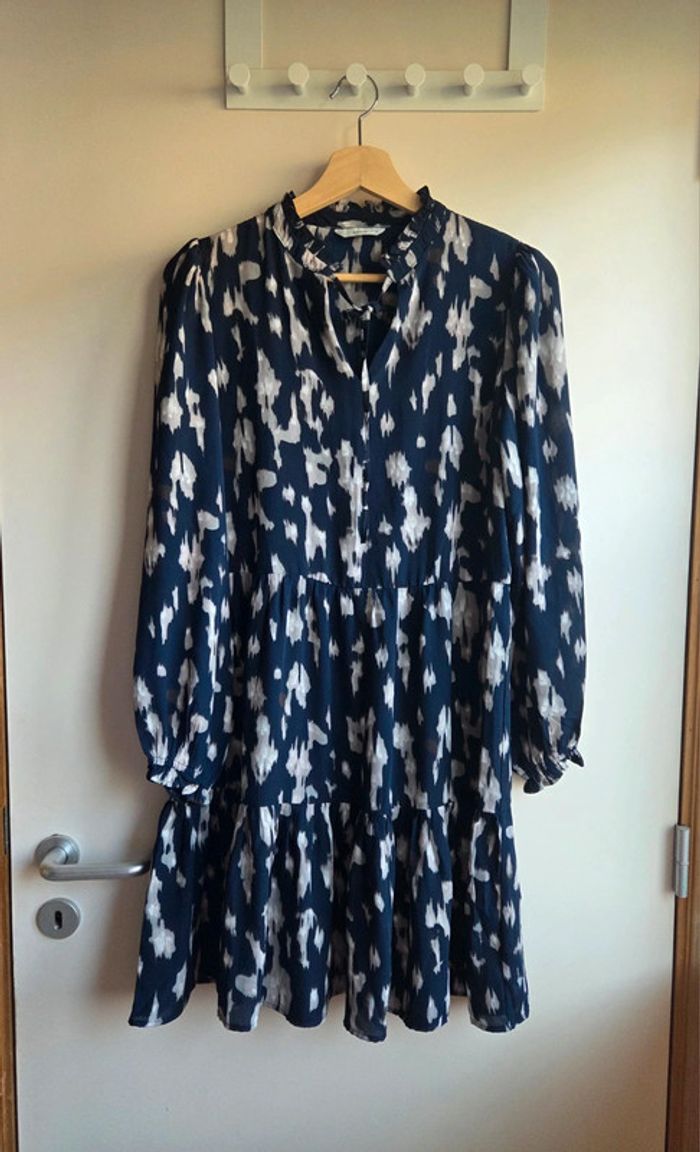 Robe fluide imprimée - pigalle neuve sans étiquette - taille s