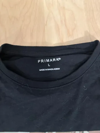 T-shirt Primark noir
