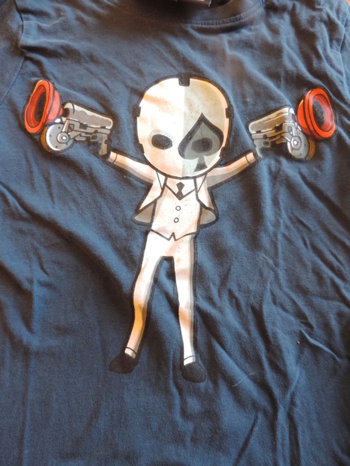 Tee-shirt Fortnite bleu taille 8 ans - photo numéro 3