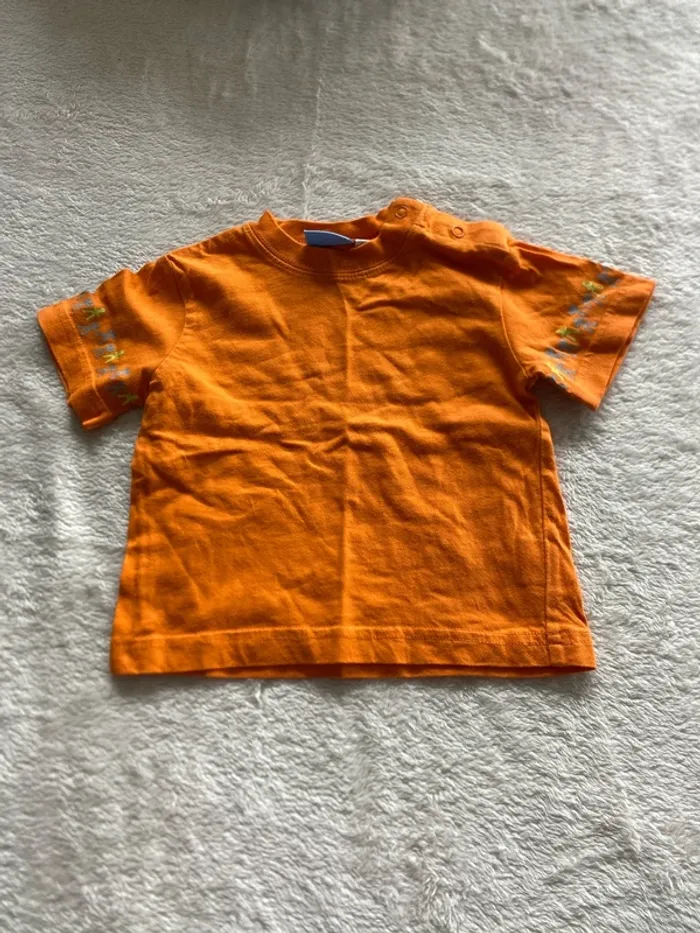 Teeshirt 6 mois orange