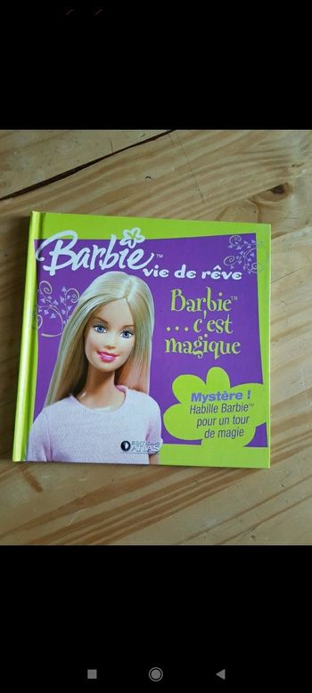 Livre barbie vie de rêve