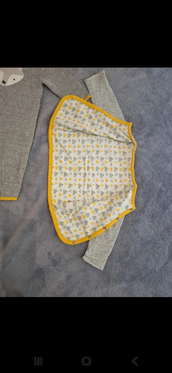 Ensemble salopette avec veste assortie renard - photo numéro 2