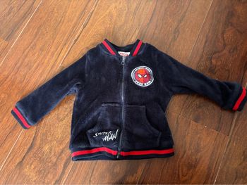 Gilet polaire Spiderman 4 ans