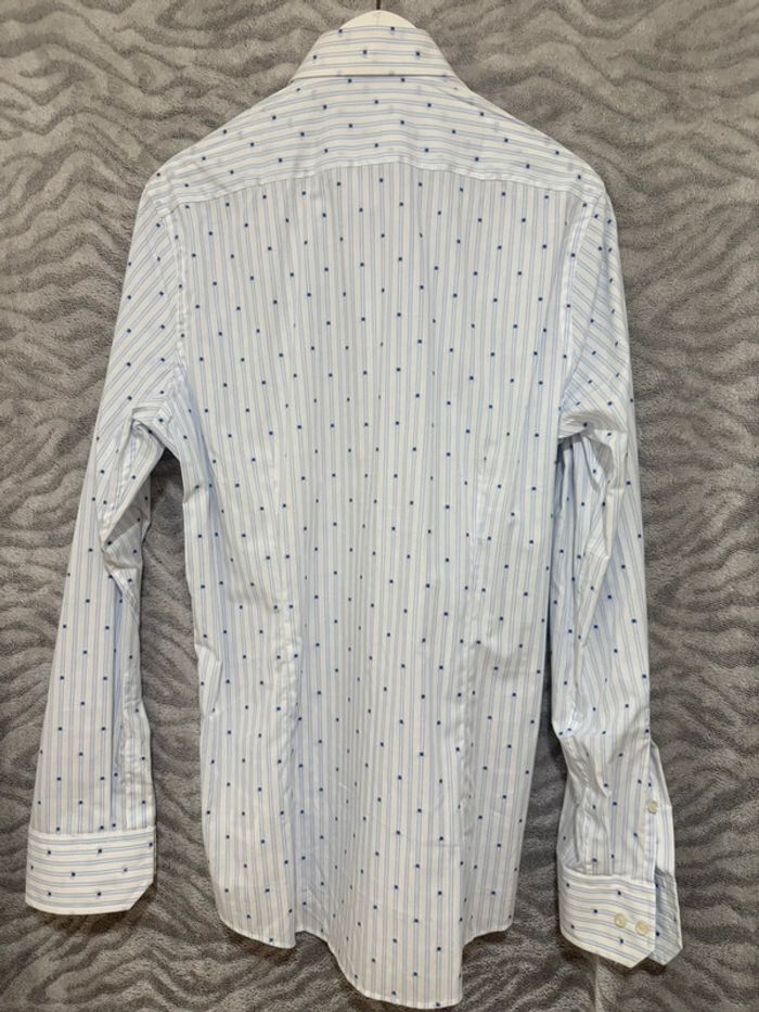 Roy Robson - Chemise à motifs, Blanche, taille M - photo numéro 3