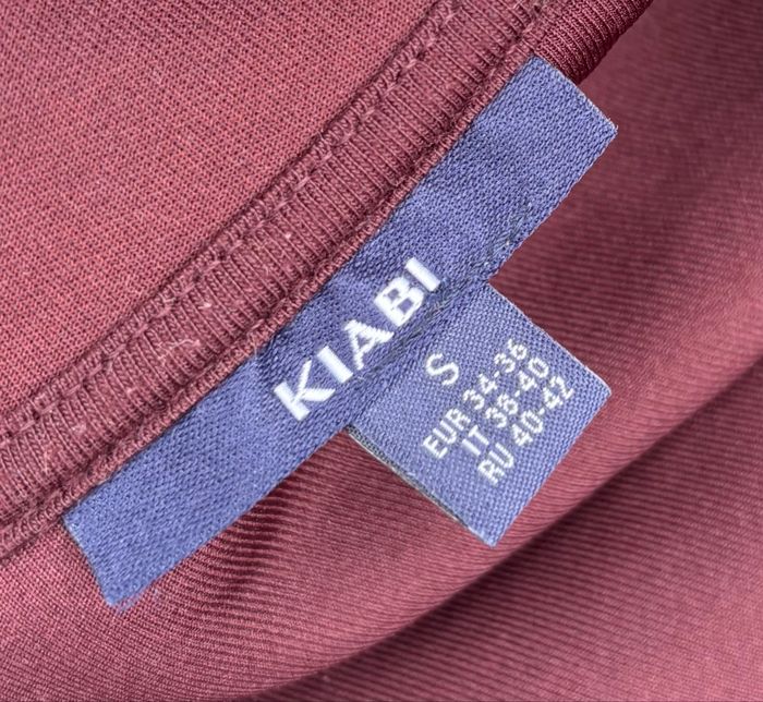 ❤️ Veste zippée bordeaux – T36 – Kiabi - photo numéro 4
