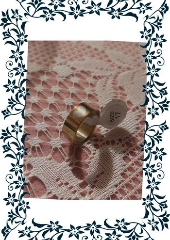 Bague taille 53 acier inoxydable