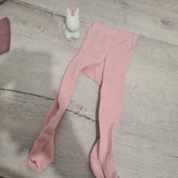 Collant rose neuf tex 9/12 mois