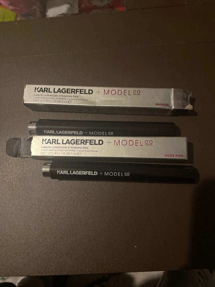 Crayon enlumineur bronze et nude pink