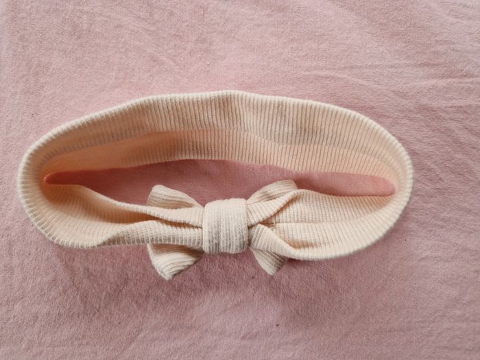 Bandeau fille rose noeud 6 mois - photo numéro 2