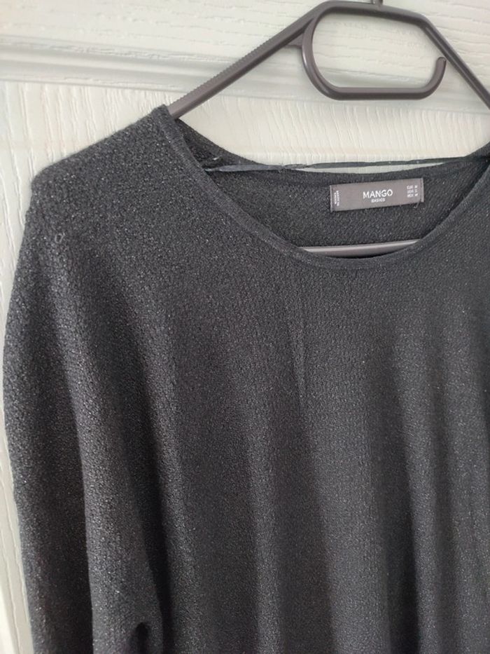 Pull léger long maille scintillante - photo numéro 2