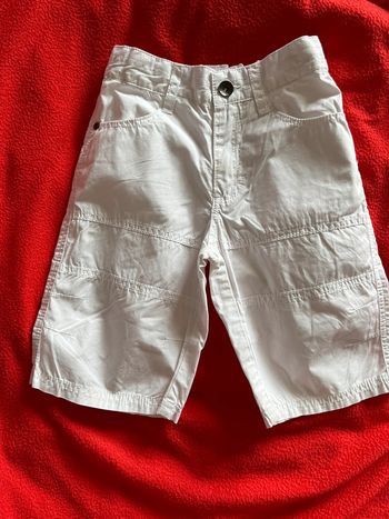 Bermuda blanc 3 Pommes