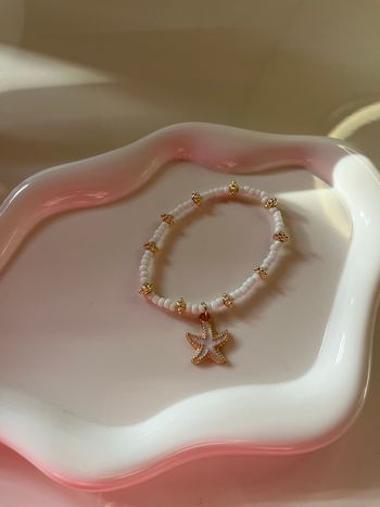 Bracelet étoile de mer ajustable neuf 