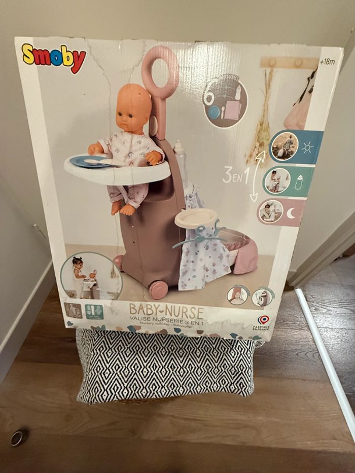 Smoby - Valise Nurserie 3 En 1 Baby Nurse - photo numéro 2