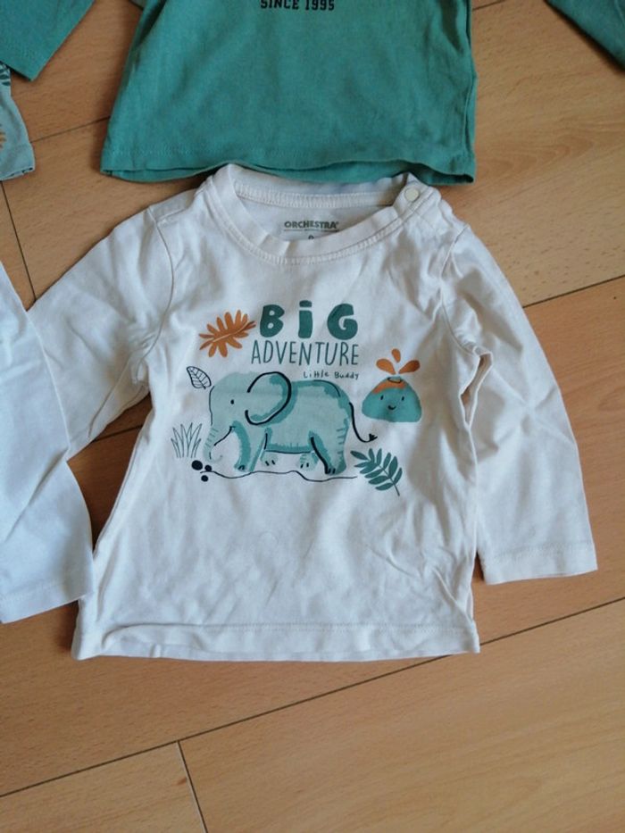 Lot tee shirt manche longue - photo numéro 2