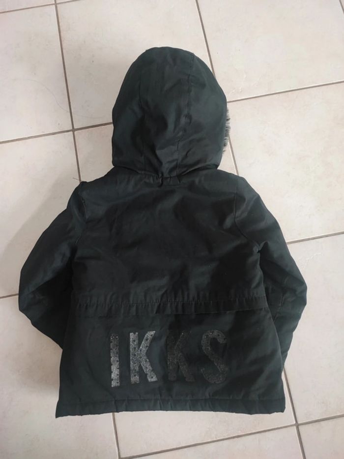 Manteau fourré mixte garçon/fille IKKS 3 ans (78) - photo numéro 4