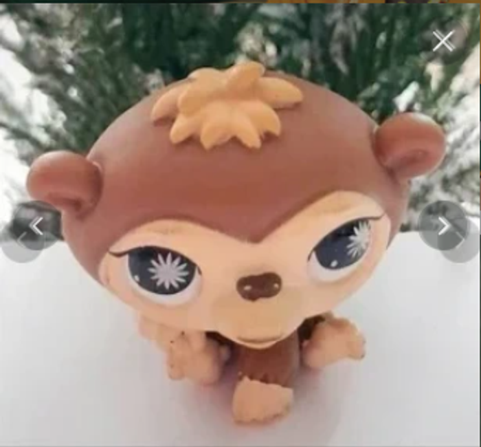 Figurine Littlest Pet Shop Bébé Singe #834 - photo numéro 1