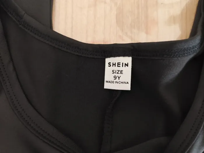 Combinaison pantalon noire shein 9 ans neuf - photo numéro 4