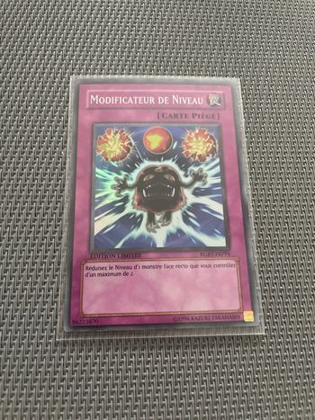 Carte Yu-Gi-Oh! - Modificateur de Niveau rgbt-frpp6 édition Limitée