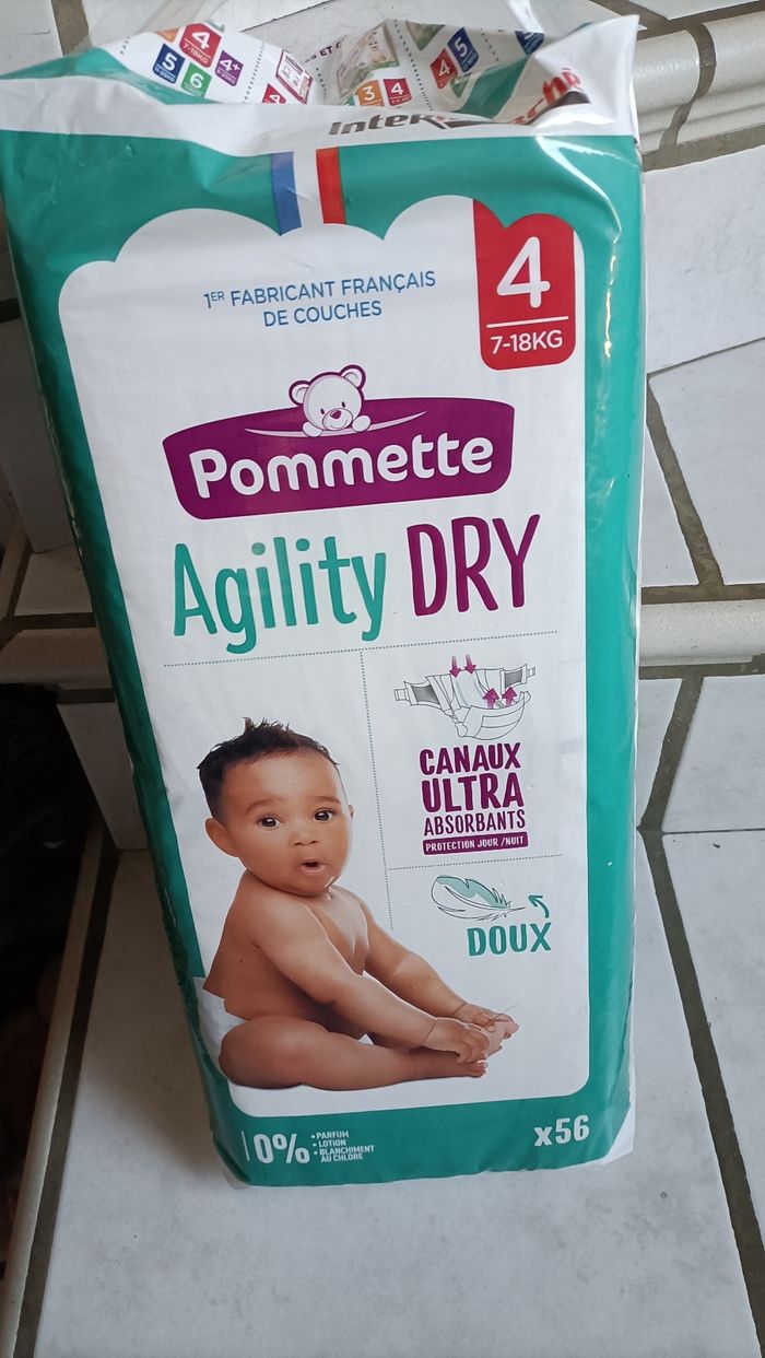 Paquet de couches bébé 7/18 kg