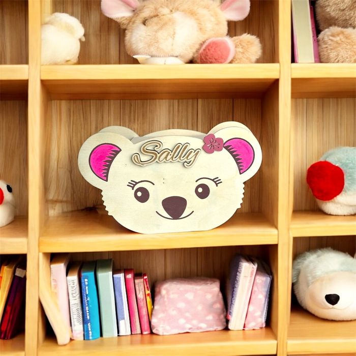 Tirelire fille personnalisée - photo numéro 2