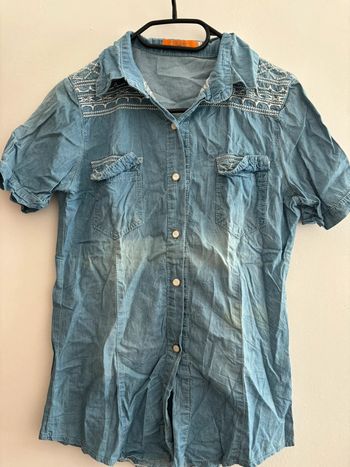 Chemise jeans