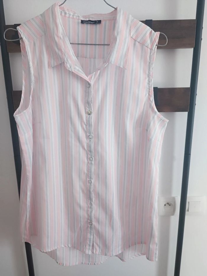 Chemise sans manche