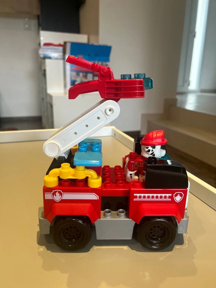 Mega bloks Pat Patrouille  Le Camion de Pompier de Marcus + Zuma - photo numéro 8
