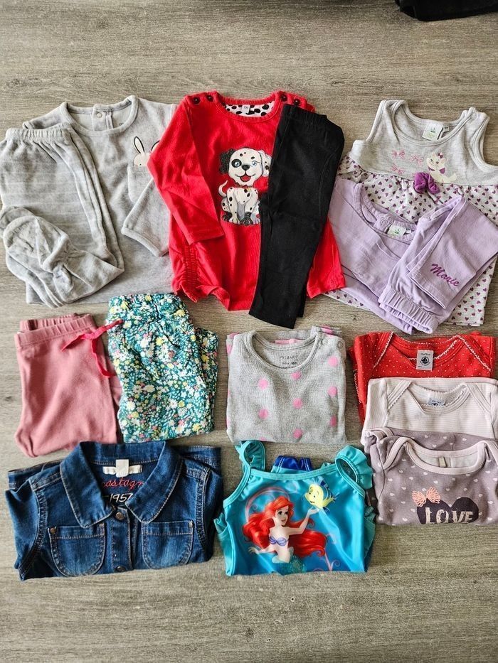 Lot vêtements fille 12 mois automne hiver - photo numéro 10