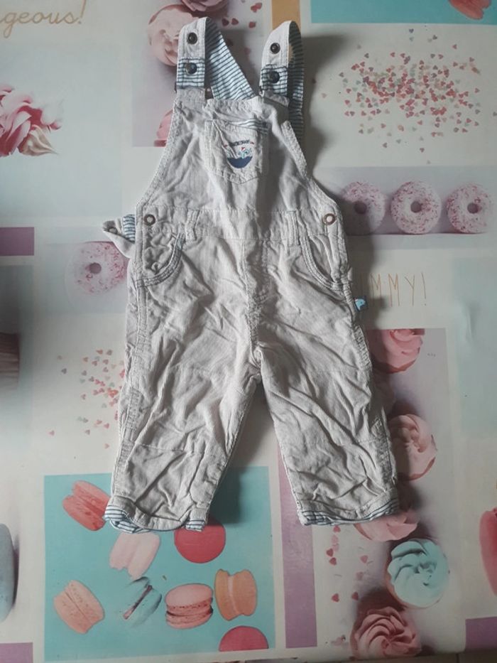 Salopette sergent major 9 mois