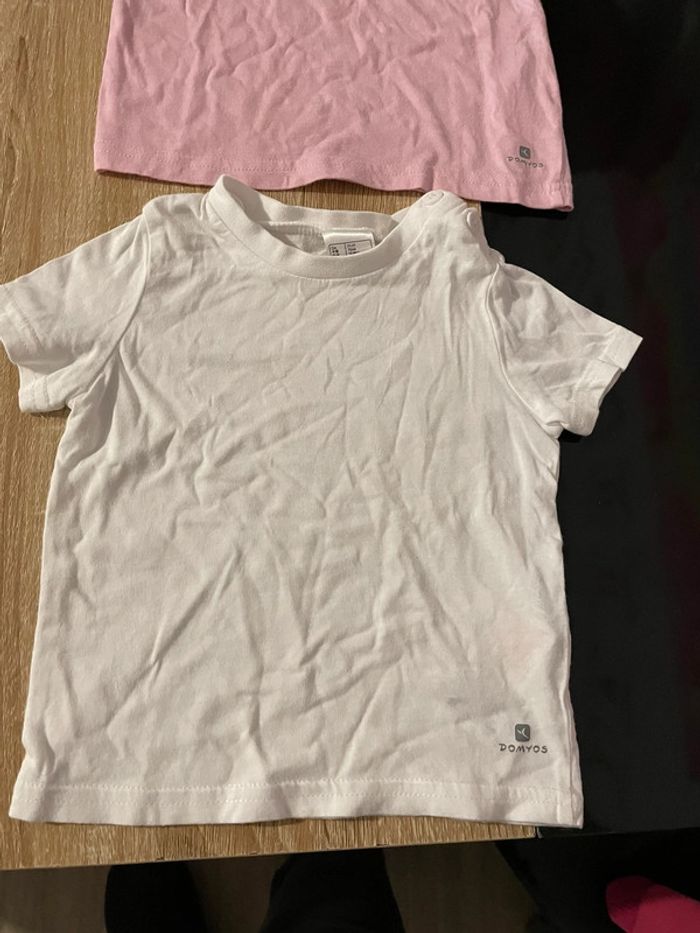 Lot de 2 t shirt simple 12 mois - photo numéro 2