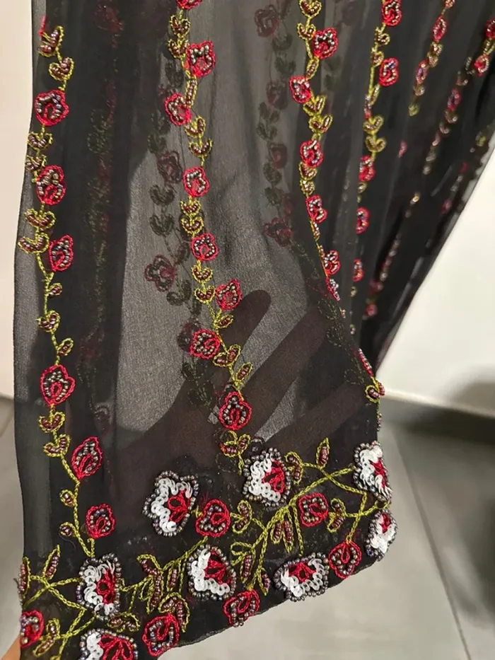 Mgnifique chemise en soie taille 46 - photo numéro 3