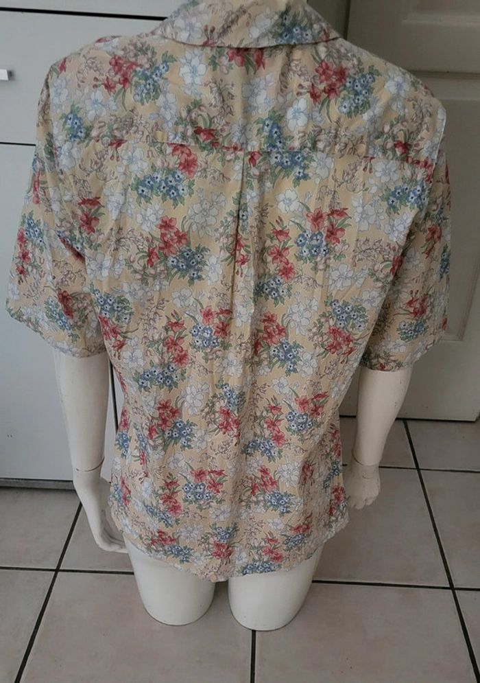 Chemise fleurie 100% coton - photo numéro 5