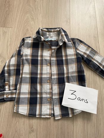 Chemise 3 ans