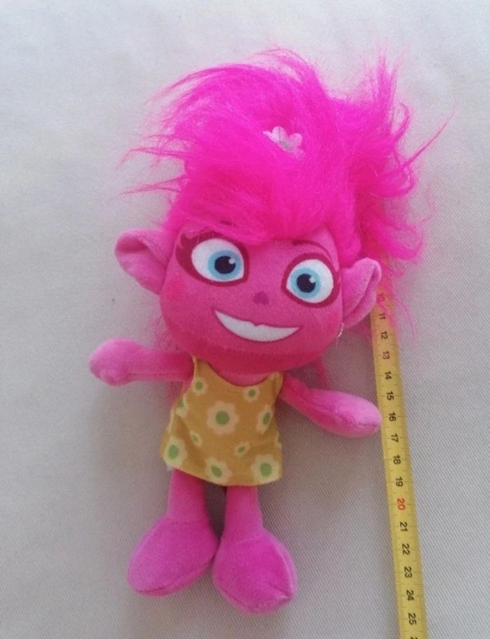 Poupée troll (peluche). 25 cm - photo numéro 4