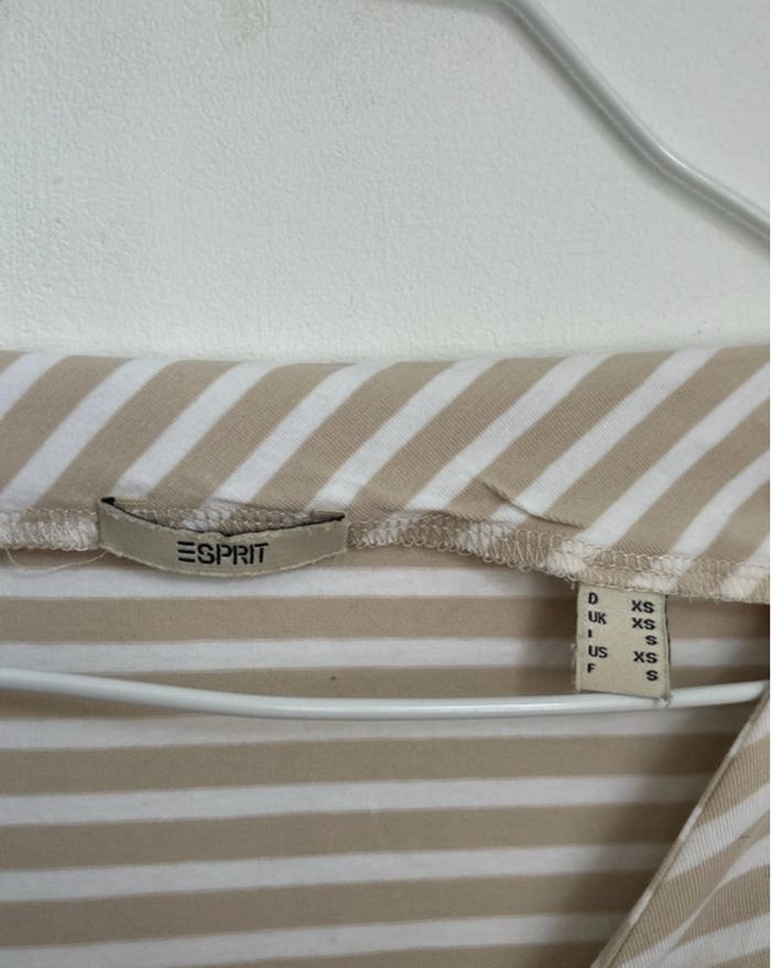 Lot de 3 t-shirt marinière esprit taille 34 - xs mode ecoresponsable - photo numéro 3