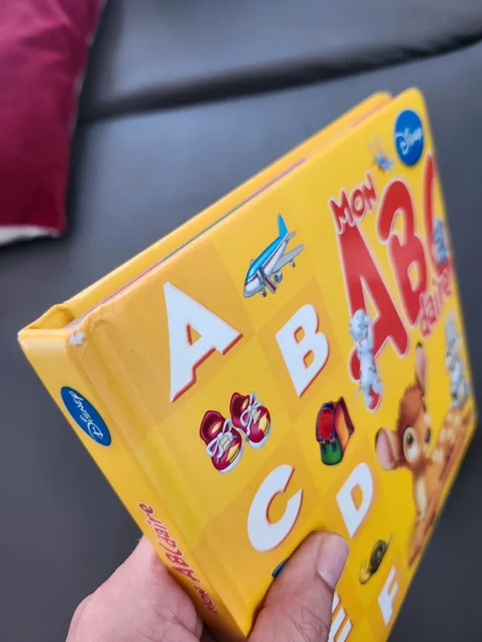 Livre mon abécédaire disney imagier alphabet bébé enfant - photo numéro 7