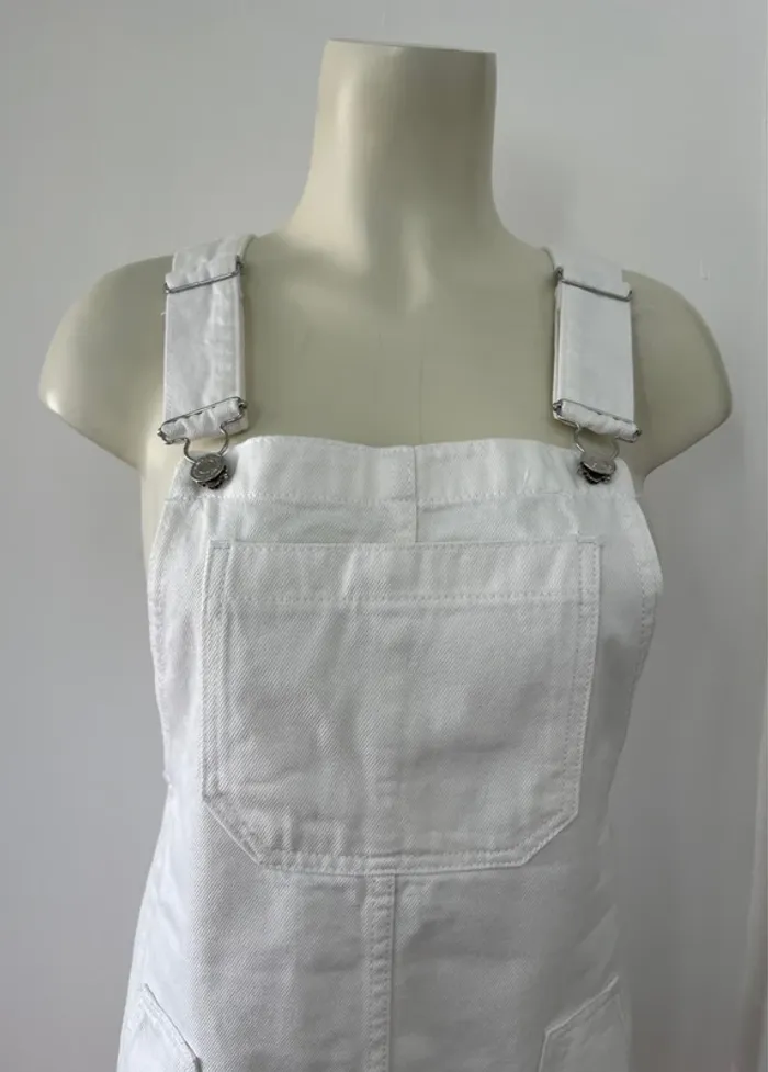 Robe en jean blanche - photo numéro 2