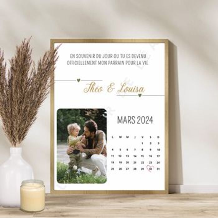 Affiche date parrain/marraine - photo numéro 2