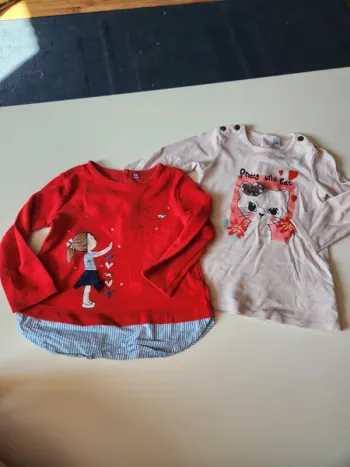 Lot de 2 haut