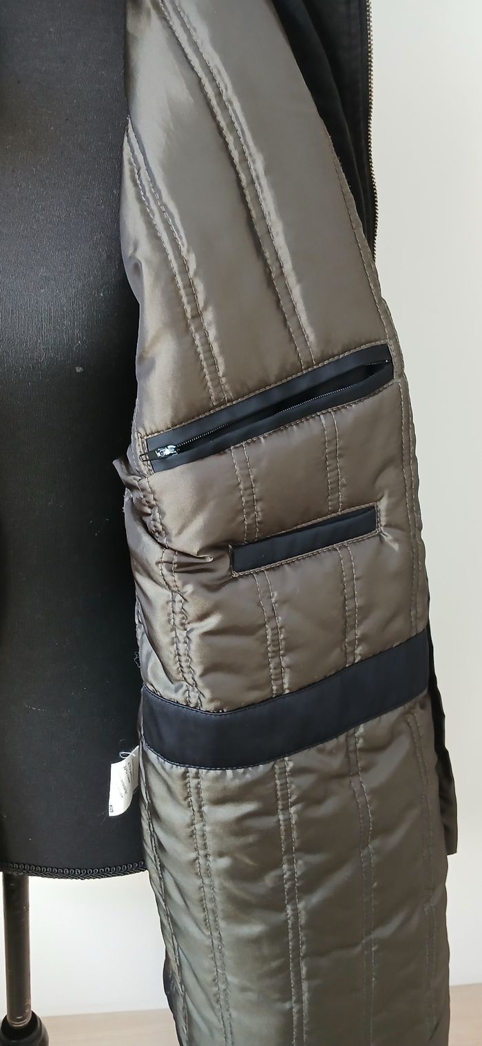 Manteau 3/4 noir. Très bon état. OLLY GAN Taille 4 - photo numéro 4