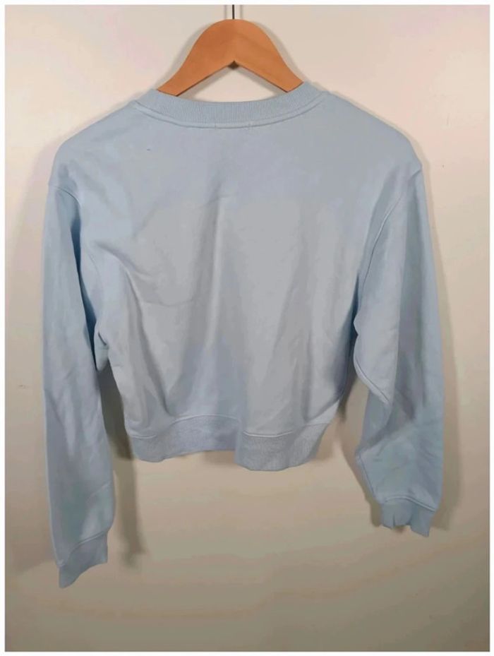 C8 sweat bleu Stradivarius S - photo numéro 2